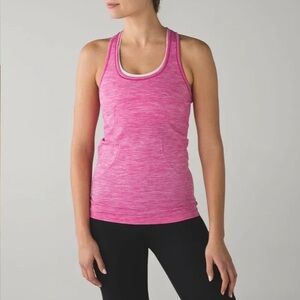 Lululemon Swiftly Tech Racerback Tank Top - Heathered Pink Paradise